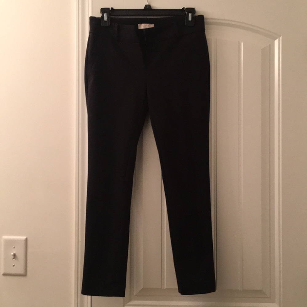 0P loft skinny work pants
